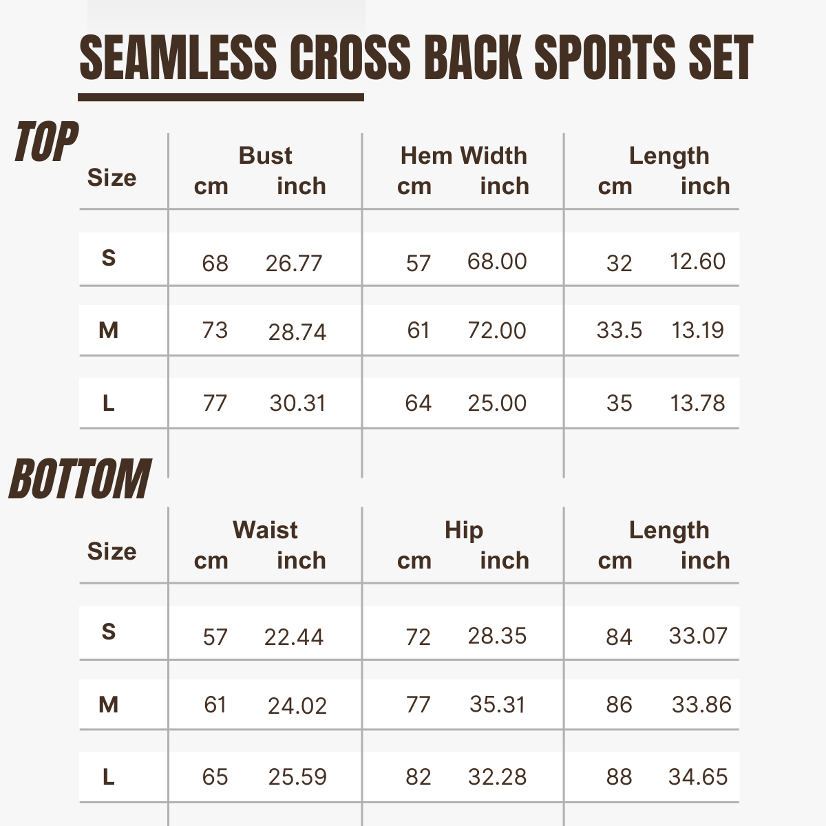 Seamless Cross Back Sports Set