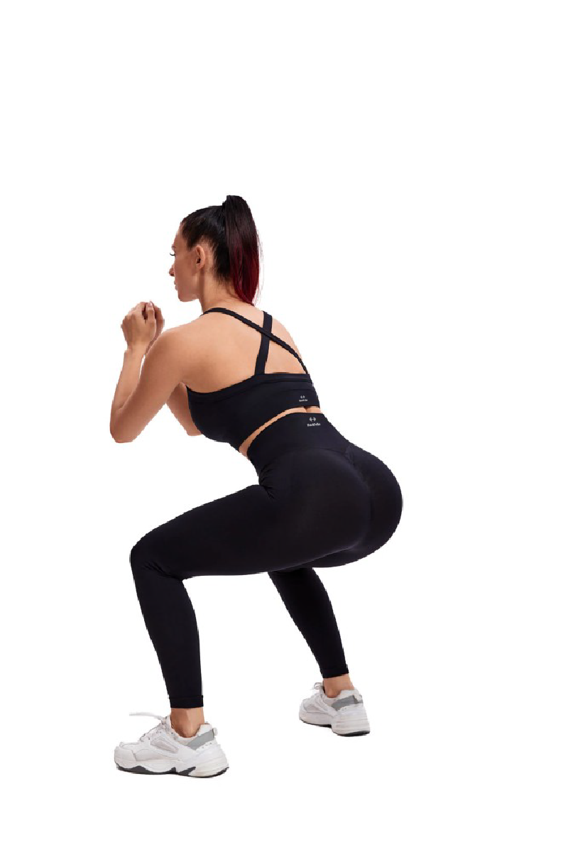 Seamless Cross Back Sports Set